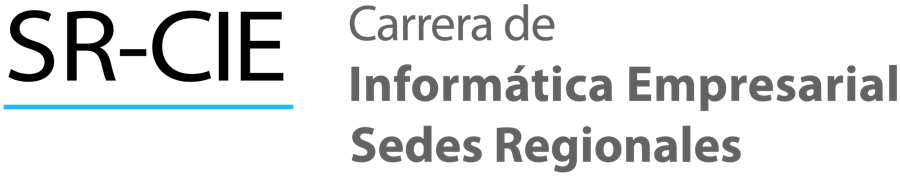SR-CIE, Carrera de Informática Empresarial, Sedes Regionales